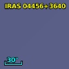 IRAS 04456+3640