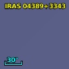 IRAS 04389+3343