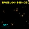 NVSS J044845+330038