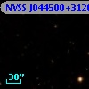 NVSS J044500+312603