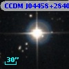CCDM J04458+2840B