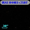 IRAS 04403+2507