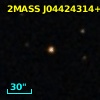 2MASS J04424314+2521490