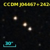 CCDM J04467+2424B