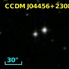 CCDM J04456+2308B