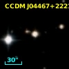CCDM J04467+2221B