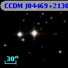 CCDM J04469+2130A