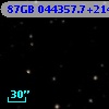 87GB 044357.7+214834