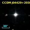 CCDM J04429+2038AB