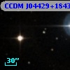 CCDM J04429+1843B
