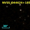 NVSS J044624+185913