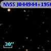 NVSS J044944+195633