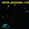 NVSS J045048+155709