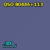 QSO B0446+113