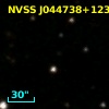 NVSS J044738+123325