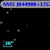 NVSS J044900+125200