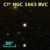 Cl* NGC 1663    BVC      14