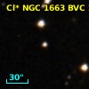 Cl* NGC 1663    BVC      22