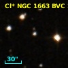 Cl* NGC 1663    BVC      25