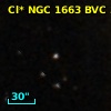 Cl* NGC 1663    BVC      33