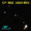 Cl* NGC 1663    BVC      43