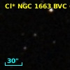 Cl* NGC 1663    BVC      61