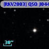 [RKV2003] QSO J0448+0950 abs 2.1070