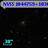 NVSS J044759+103645