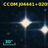 CCDM J04441+0205B