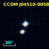 CCDM J04510-0058A
