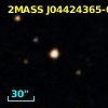 2MASS J04424365-0158070