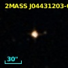 2MASS J04431203-0158238