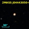 2MASS J04443050-0158118