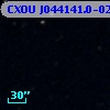CXOU J044141.0-025446
