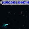 [AUO2003] J044746.05-062824.7