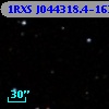 1RXS J044318.4-163109