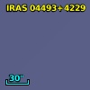IRAS 04493+4229