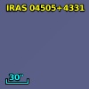 IRAS 04505+4331