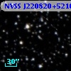 NVSS J220820+521657