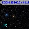 CCDM J05020+4119AB