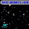 NVSS J050021+420240