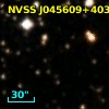 NVSS J045609+403819