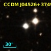 CCDM J04526+3749BC