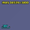 IRAS 04539+3800