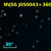 NVSS J050043+360949