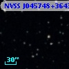 NVSS J045748+364301