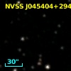 NVSS J045404+294053