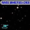 NVSS J045715+283147