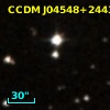 CCDM J04548+2443B