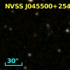 NVSS J045500+254811